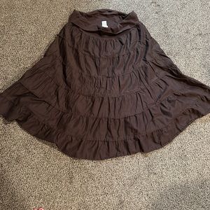 Brown Maurice’s skirt
